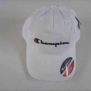 Champion White Baseball Hat - New